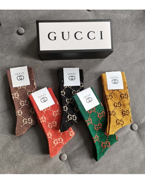Gucci グッチ靴下 品番：X-LI-GG-57894ラインで在庫確認とご注文の際、品番を教えてください