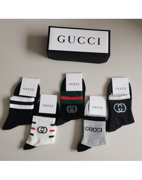 Gucci グッチ靴下 品番：X-LI-GG-59818ラインで在庫確認とご注文の際、品番を教えてください