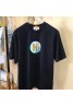 エルメス Tシャツ シンプル 白黒 丸首 カジュアル 半袖 H お洒落 メンズ