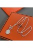Hermes エルメスネックレス 品番：X-LI-HER-57638ラインで在庫確認とご注文の際、品番を教えてください