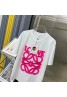 ロエベ tシャツ半袖 コットン製 ロゴ付き 丸首ソフト 刺繍 ファッション 男女兼用