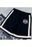 ロエベ パンツ 5分ズボン ズボン 黒 シンプル モノグラム カジュアル メンズ　