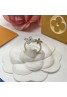 ルイヴィトン リング 指輪 ３色選択 サイズ調整可 ファション 花柄 プレゼント