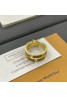 ルイヴィトン リング 指輪 キラキラ サイズ調整可 メンズ女性 プレゼント 誕生日