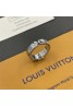 ルイヴィトン リング 指輪 キラキラ サイズ調整可 メンズ女性 プレゼント 誕生日