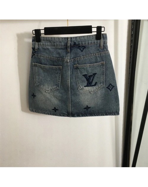 シャネル スカートデニム ファション オシャレ 優雅 S - 2XL品番：X-LI-LV-56625ラインでご注文の際、品番を教えてください