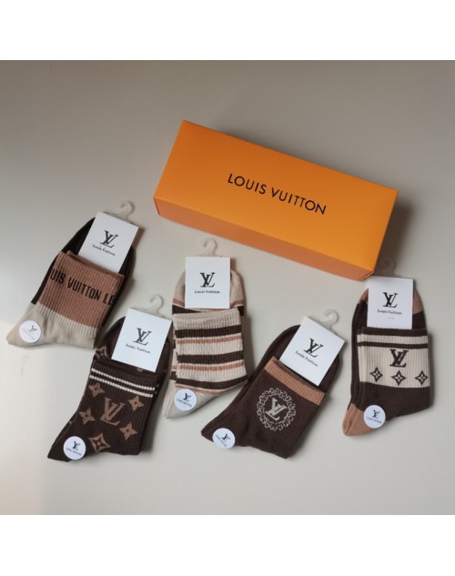 Lv ルイヴィトン靴下 品番：X-LI-LV-59830ラインで在庫確認とご注文の際、品番を教えてください