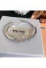 ミュウミュウ MiuMiu ブレスレット 品番：X-LI-MIU-57427ラインで在庫確認とご注文の際、品番を教えてください