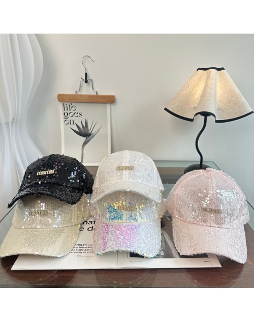 ミュウミュウ MiuMiuキャップ 品番：X-LI-MIU-59460ラインで在庫確認とご注文の際、品番を教えてください