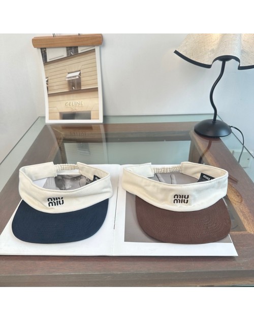 ミュウミュウ MiuMiuキャップ 品番：X-LI-MIU-59771ラインで在庫確認とご注文の際、品番を教えてください