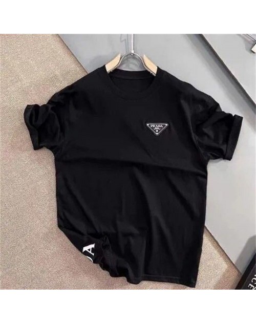 Prada プラダT恤 tシャツ 品番：X-LI-PRA-56669ラインで在庫確認とご注文の際、品番を教えてください