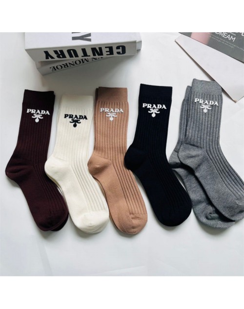 Prada プラダ靴下 品番：X-LI-PRA-58845ラインで在庫確認とご注文の際、品番を教えてください