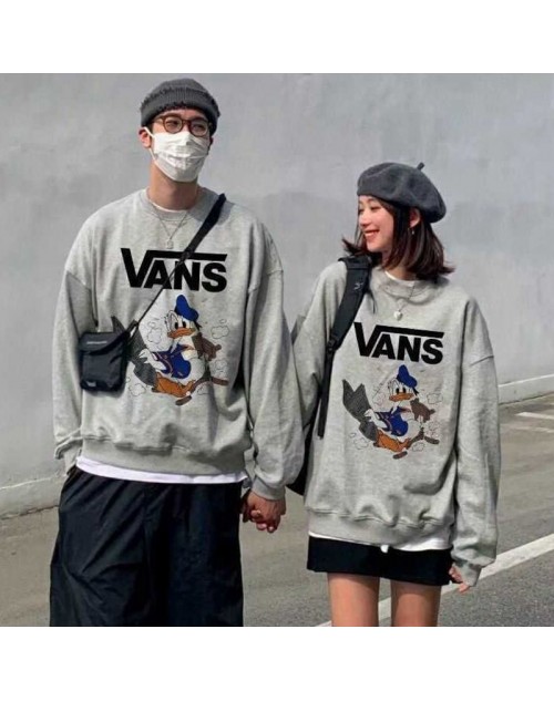 VANSスウェット男女兼用かわいいオシャレ高級