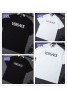 ヴェルサーチ Tシャツ カジュアル 黒白 ティシャツ モノグラム 男女通用