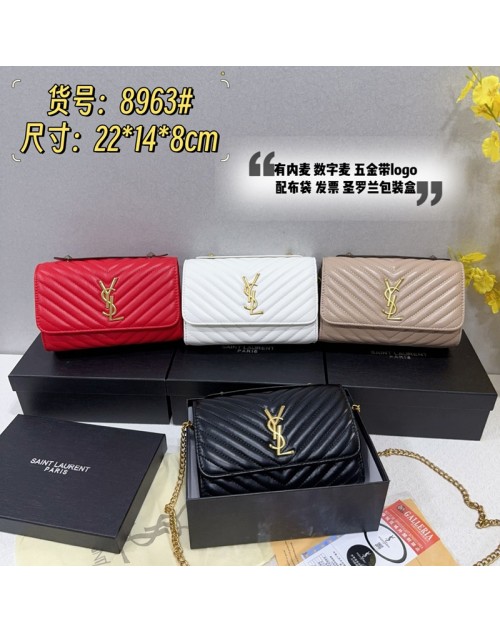 Ysl イブサンローランバッグカバン 品番：X-LI-YSL-59813ラインで在庫確認とご注文の際、品番を教えてください